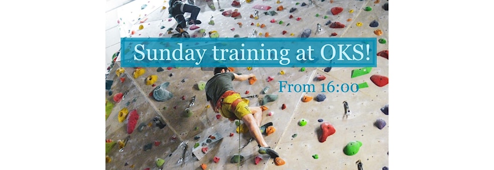 Sunday climbing at OKS